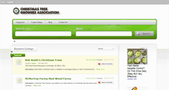 Desktop Screenshot of christmastreegrowers.org